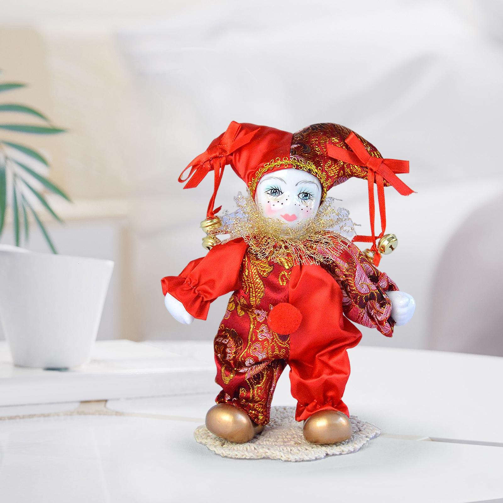 Vintage Collectible Porcelain Dolls - Bambole Vintage harlegin bambola antica bambole