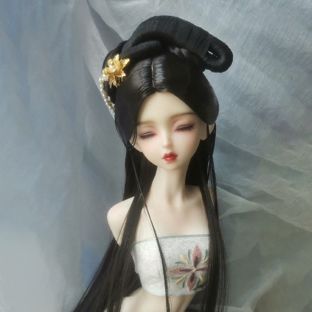 Vintage Collectible Accessories - 1/4 1/3 BJD Parrucche per bambole
