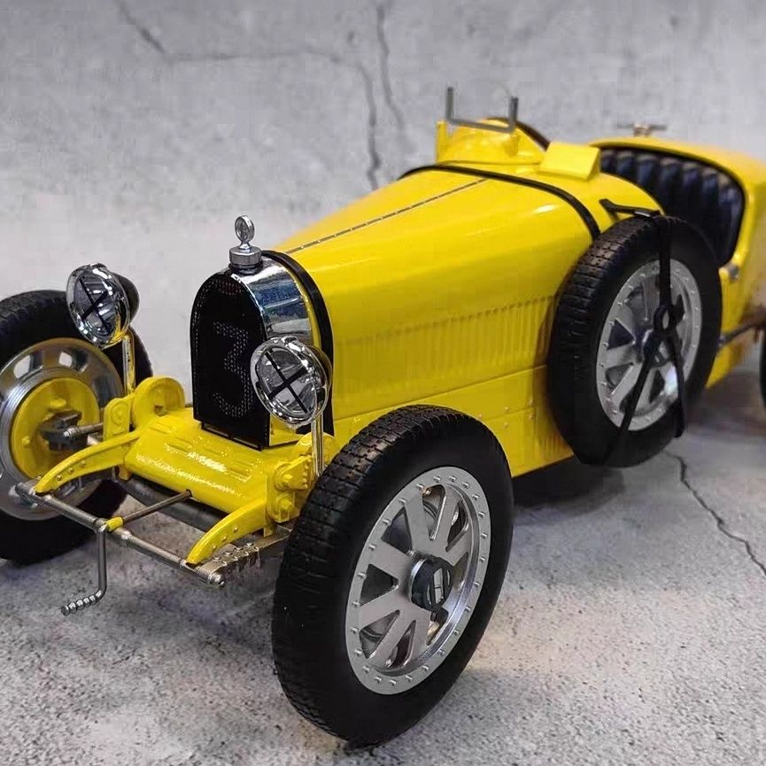 Vintage Collectible Cars - NOREV 1/12 Bugatti T35 Convertibile, Modellino