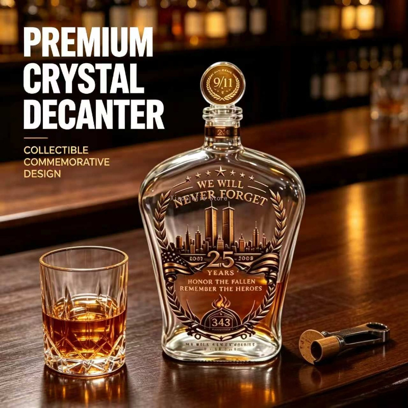 Caraffa in vetro con decorazio - Vintage Collectible Liquor Bottles recensione e prezzo