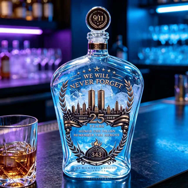 Caraffa in vetro con decorazio - Vintage Collectible Liquor Bottles recensione e prezzo