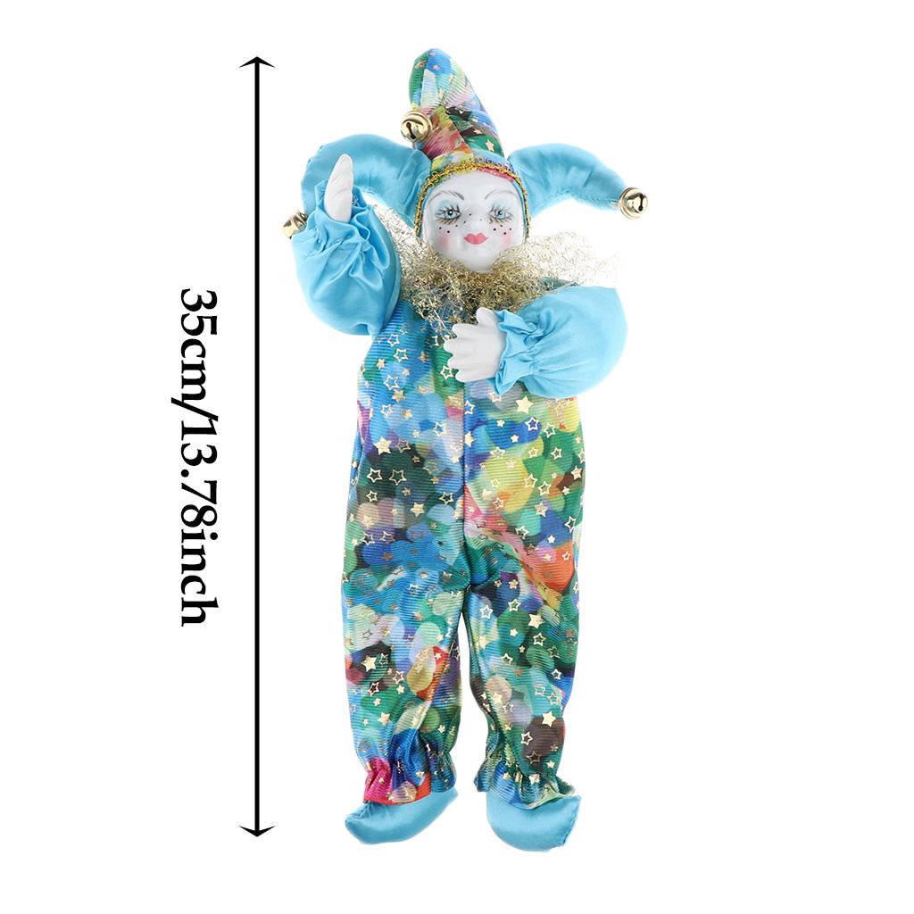 Bambola Clown Vintage in Tessu - Vintage Collectible Porcelain Dolls recensione e prezzo
