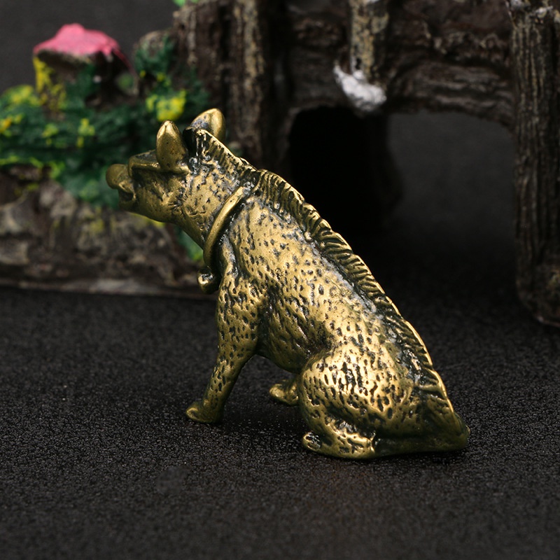 Ottone Hyaenidae con occhi Sta - Vintage Collectible Accessories recensione e prezzo