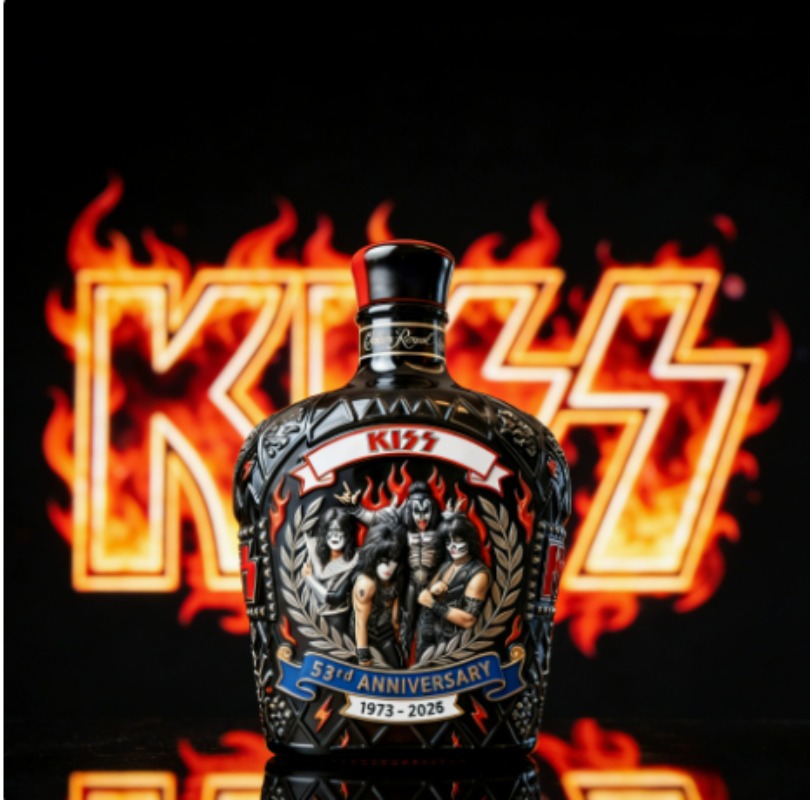 Decanter per Whisky Stile KISS - Vintage Collectible Liquor Bottles recensione e prezzo